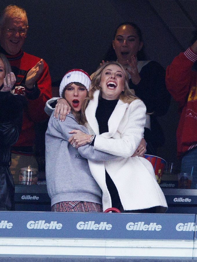 Taylor Swift and Brittany Mahomes Celebrate