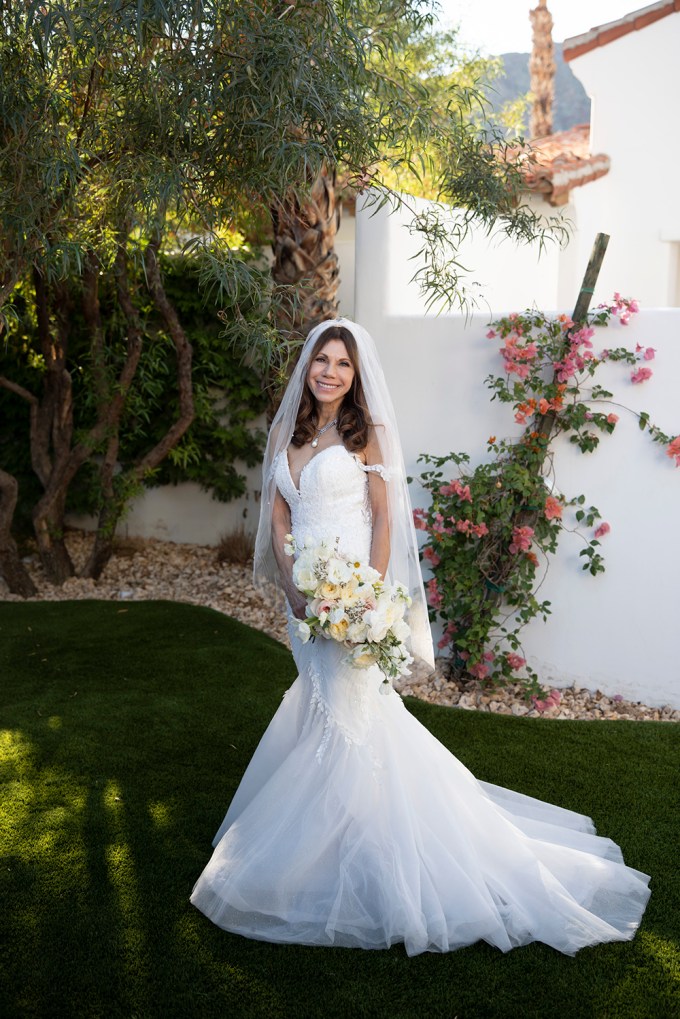 Theresa Nist Shows Off Her Wedding Gown