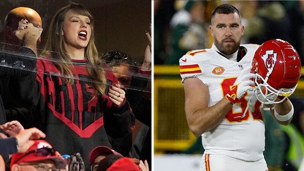 Travis Kelce Shows Taylor Swift’s Heart Hands After Scoring Touchdown ...