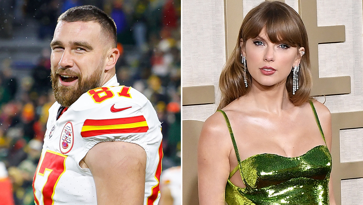 Taylor Swift Rocks BF Travis Kelce’s Jersey Number at Cold Chiefs Game – Hollywood Life