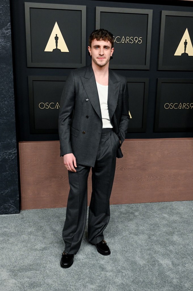 Paul Mescal at the 95th Oscars Nominees Luncheon