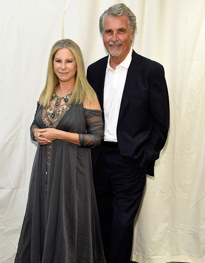 Barbra Streisand and husband James Brolin