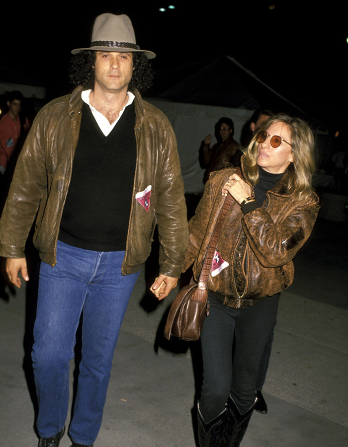Richard Baskin and Barbra Streisand