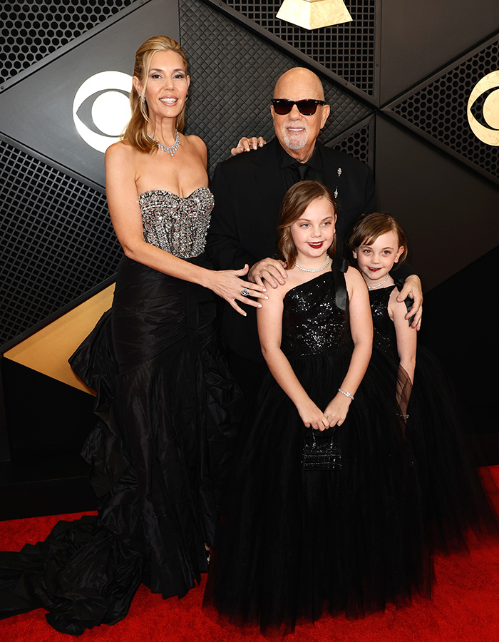 Billy Joel and his family at the 2024 Grammys 