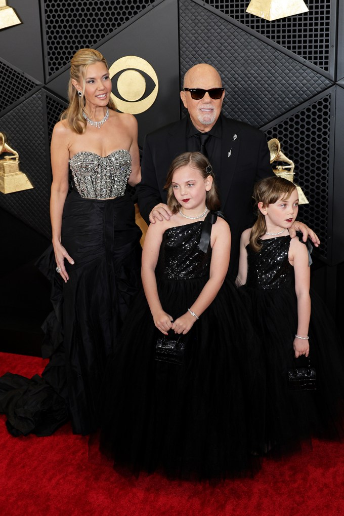 Billy Joel With His Family
