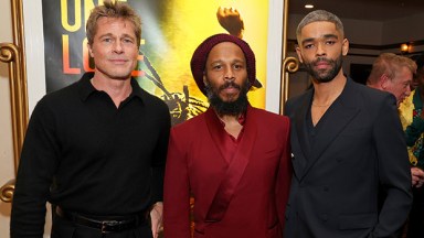 Brad Pitt, Ziggy Marley, Kingsley Ben-Adir