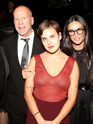 Bruce Willis, Tallulah Willis, Demi Moore