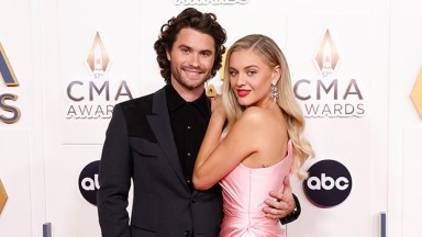 Chase Stokes and Kelsea Ballerini at the CMA Awards