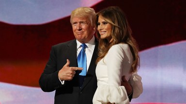 Donald Trump and Melania