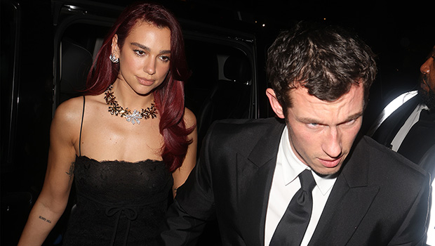 Dua Lipa & Callum Turner Hold Hands at BAFTAs After-Party