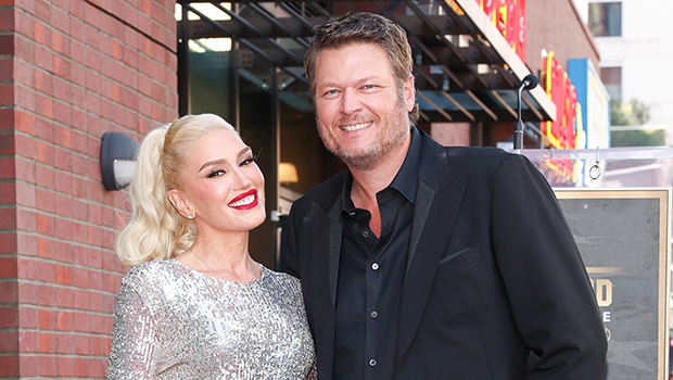 Gwen Stefani and Blake Shelton on the Hollywood Walk of Fame