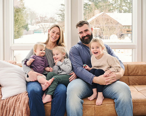 Jason Kelce and Wife Kylie Kelce Show Off Their Kids' Stylish Playroom