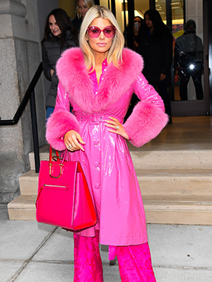 Jessica Simpson Wears Pink Minidress for 2024 Valentine's Day Glam