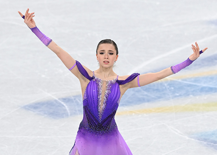 Kamila Valieva at the 2022 Winter Olympics