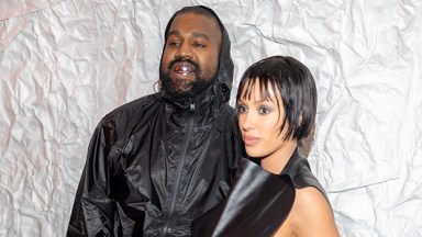 Kanye West’s Wife Bianca Rocks Black Leotard at Milan Fashion Week