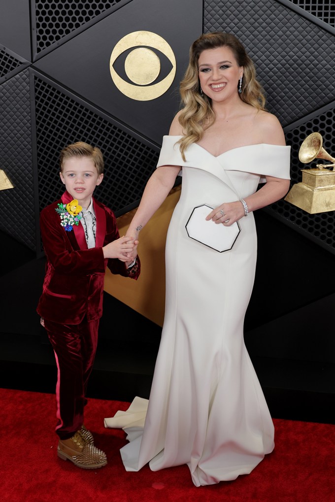 Kelly Clarkson and Her Son