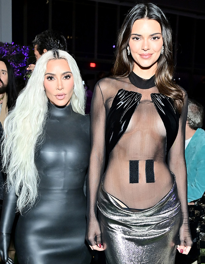 Kim Kardashian and Kendall Jenner 