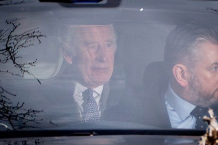 King Charles III and Queen Camilla leave Clarence House in London following the announcement of King Charles III's cancer diagnosis on Monday evening.  The king was diagnosed with a form of cancer and began a regular schedule of treatments and while he suspended public duties "He is completely positive about his treatment", Buckingham Palace Dr.  Photo date: Tuesday February 6, 2024.  (Photo by James Manning/PA Images via Getty Images)