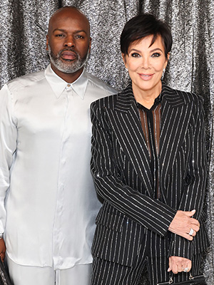 Corey Gamble and Kris Jenner