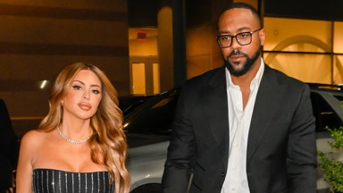 Larsa Pippen and Marcus Jordan holding hands