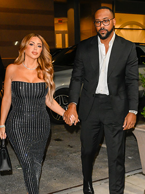 Larsa Pippen and Marcus Jordan