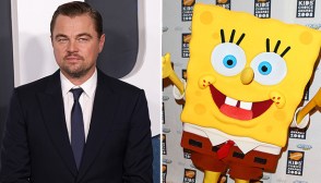 leonardo dicaprio, spongebob squarepants