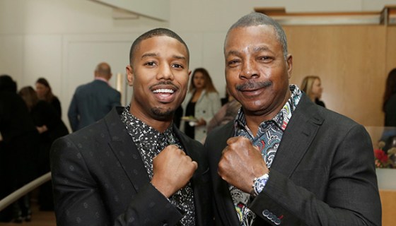 Michael B Jordan, Carl Weathers