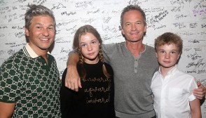 David Burtka, Neil Patrick Harris, Harper Grace, Gideon Scott