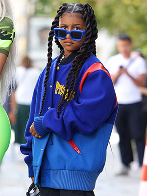 North West Rocks Pink and Red Face Makeup for Valentine’s Day: Video