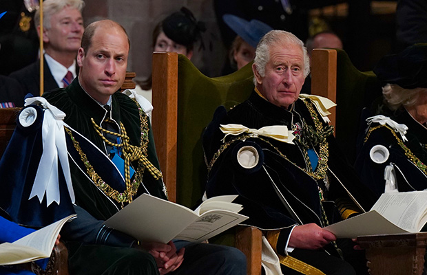 King Charles and Prince William