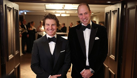 prince william, tom cruise