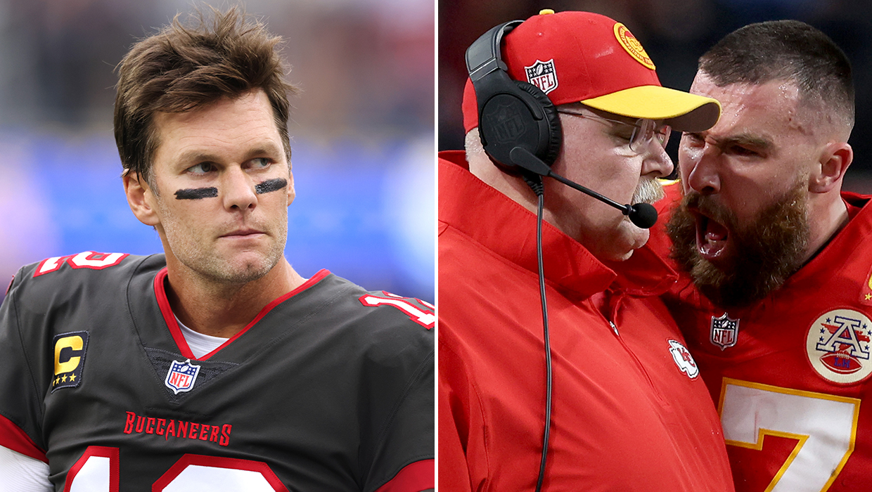 Tom Brady Praises Chiefs Coach Andy Reid For How He Handled Travis Kelce Outburst at Super Bowl