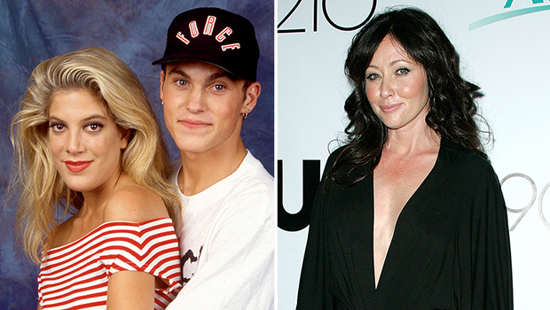 Tori Spelling Reflects on Memories With ‘90210’ Castmates Brian Austin Green & Shannen Doherty in Fun Throwback Pic