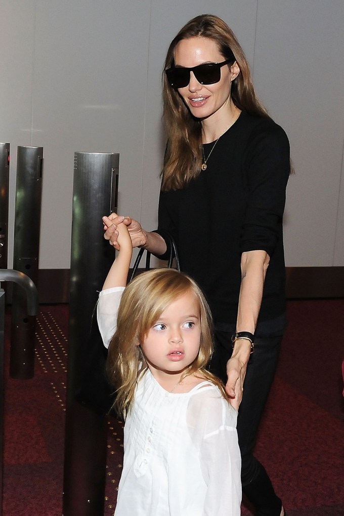 Vivienne With Her Mom in 2013