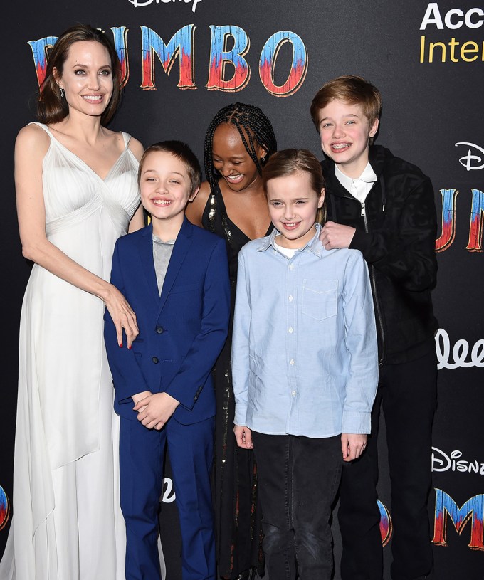 Vivienne With Her Siblings at the 2019 ‘Dumbo’ Premiere