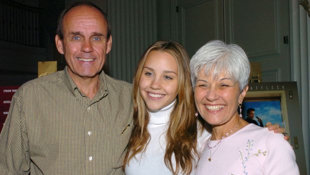Amanda Bynes with her dad, Rick, and mom, Lynn