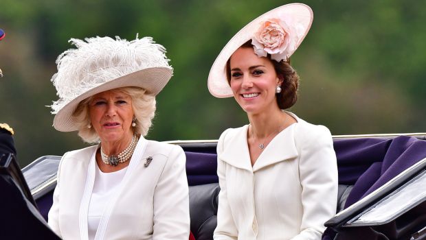 Queen Camilla and Princess Kate