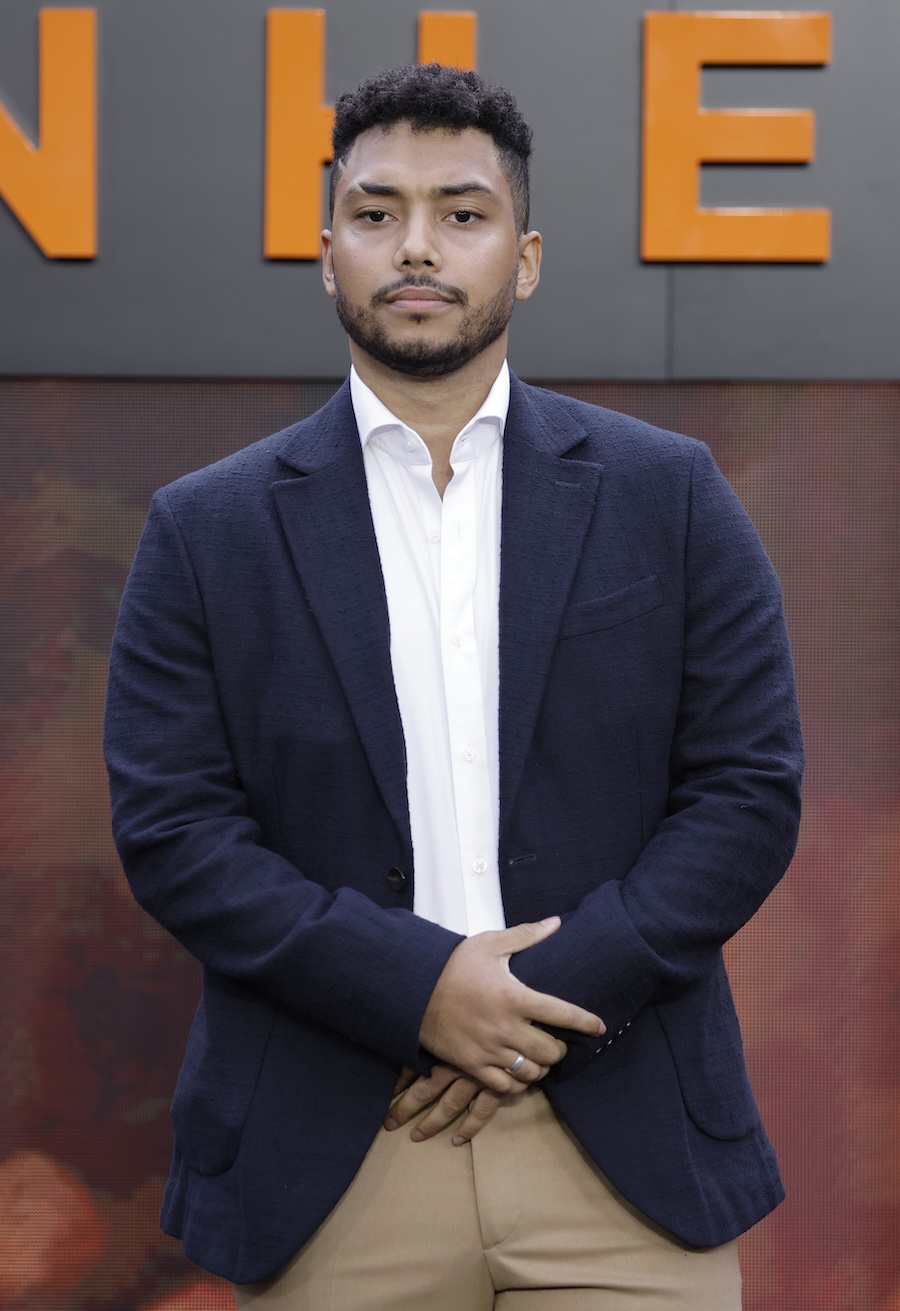 Chance Perdomo attends the "Oppenheimer" UK Premiere 