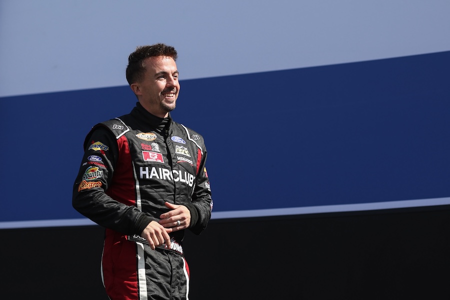 Frankie Muniz onstage during driver intros prior to prior to the ARCA Menards Series BRANDT 200 Supporting Florida FFA at Daytona International Speedway 