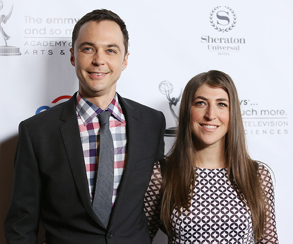 Jim Parsons and MAyim Bialik