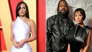 Kim Kardashian Kanye West Bianca Censori