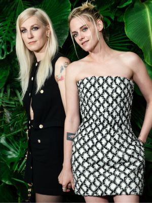 Dylan Meyer and Kristen Stewart