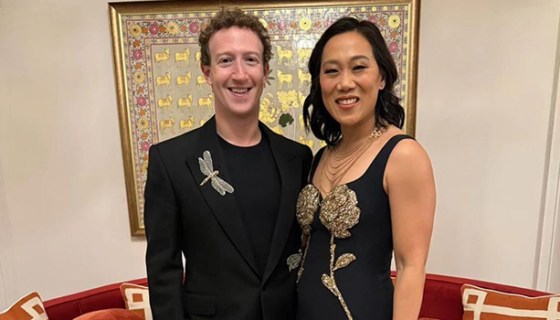 Mark Zuckerberg and wife Priscilla Chan