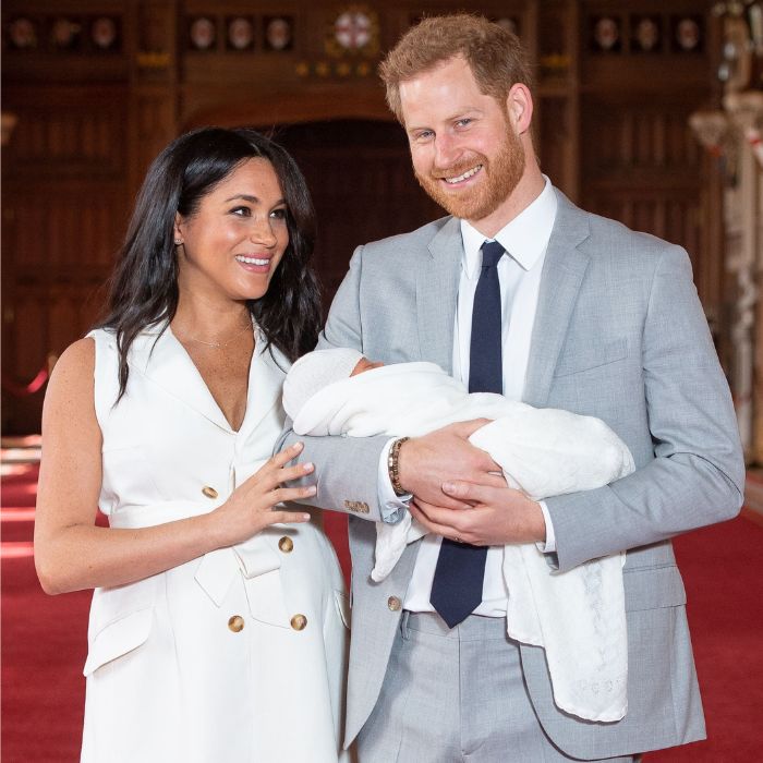 Meghan Markle and Prince Harry with son Archie