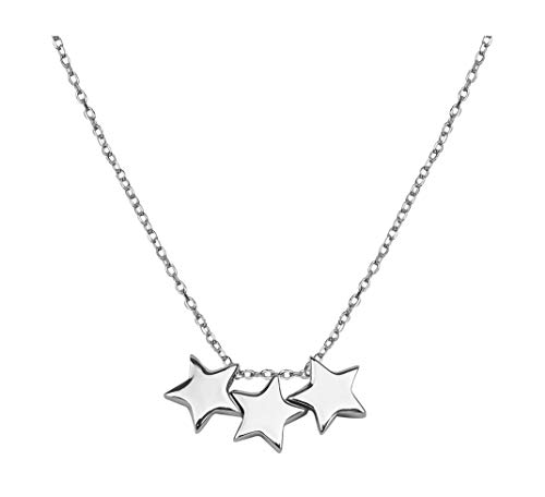 Sofia Milani Silver Star Dainty Necklace