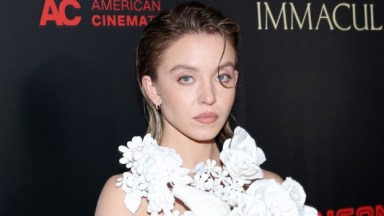 Sydney Sweeney at the premiere of Immaculate