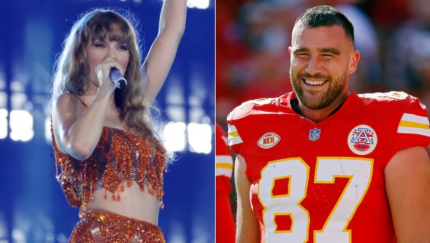 Travis Kelce Dances to Girlfriend Taylor Swift’s Singapore Performance in New Video
