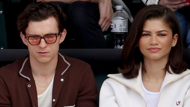 Tom Holland and Zendaya at the 2024 BNP Paribas Open