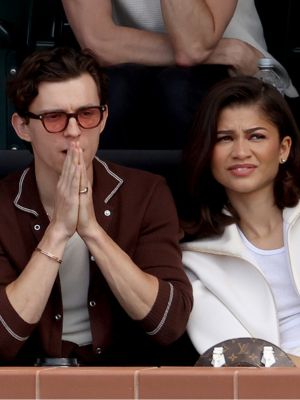 Tom Holland and Zendaya at the 2024 BNP Paribas Open