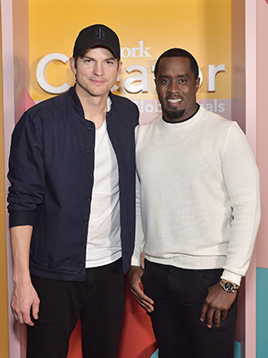 Ashton Kutcher and Diddy